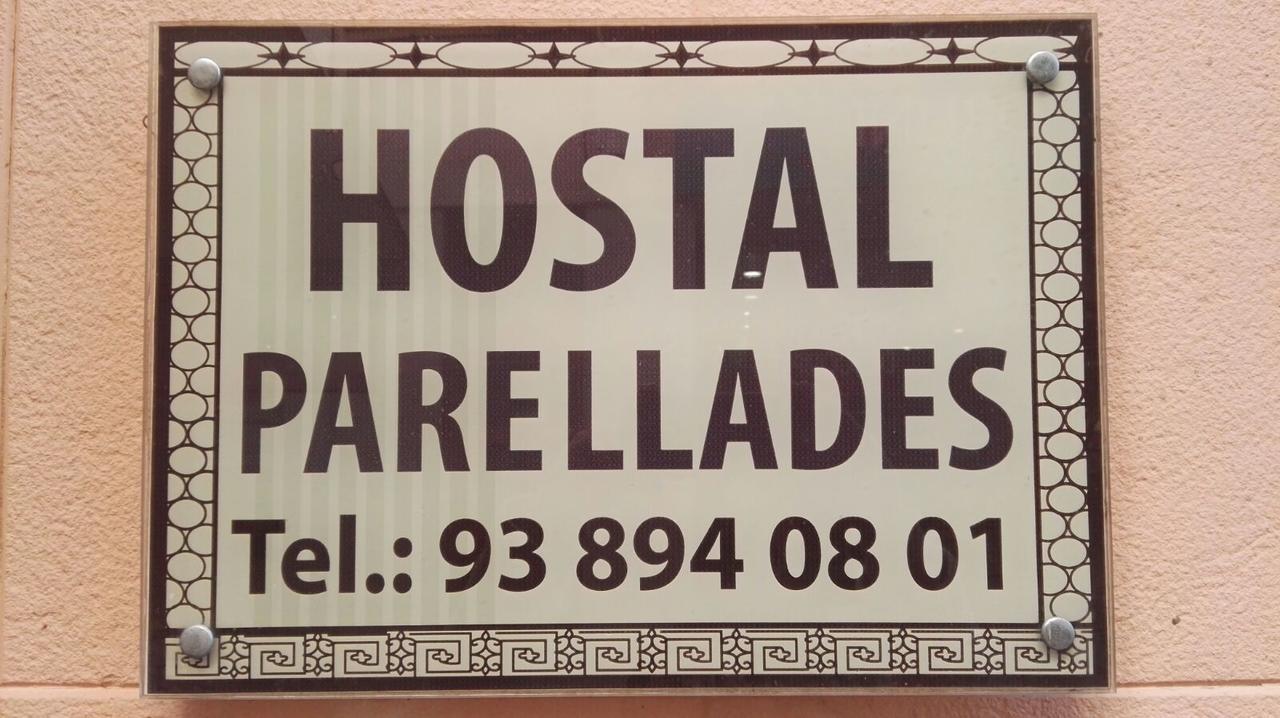 Hostal Parellades Σίτζες Εξωτερικό φωτογραφία